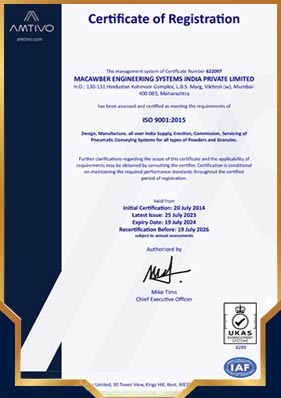 Certificates ISO 2023-24
